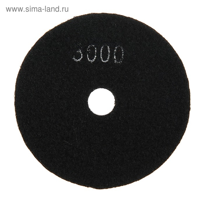 Алмазный гибкий шлифовальный круг ТУНДРА "Черепашка", для мокрой шлифовки, 100 мм, № 3000