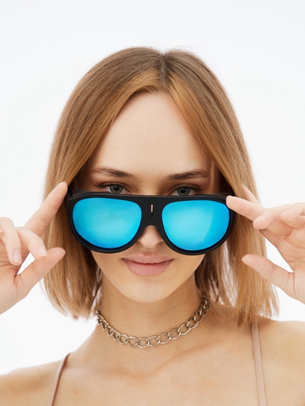 Очки солнцезащитные, uv 400, дужка 14.2 см, ширина линзы 6.2 см