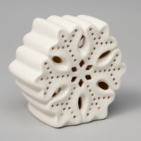 Светодиодная фигура "Снежинка" 9х4.4х8.8, 1 LED, LR44x3(в компл.), Т/БЕЛЫЙ