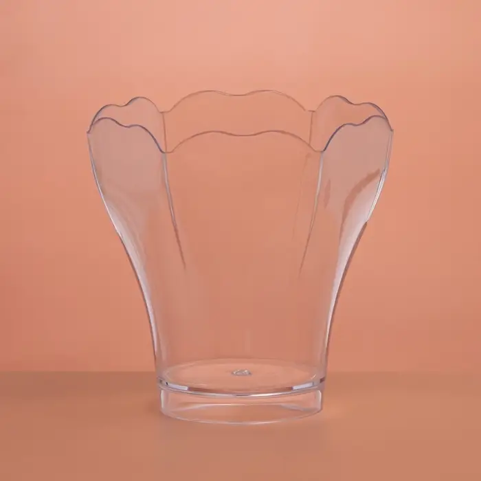 Форма пластиковая одноразовая для фуршета &laquo;Незабудка&raquo;, 100 мл, прозрачная