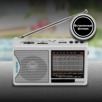 Радиоприемник портативный H-PSR160 USB microSD