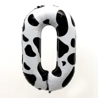 Воздушный шар фольгированный 40" &laquo;Цифра 0&raquo;