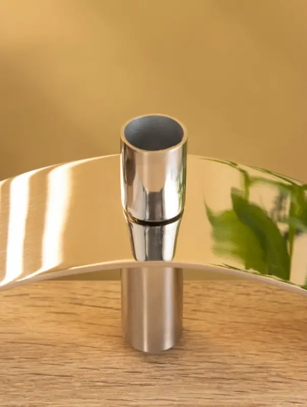 Подсвечник "Блеск" 25х6х10 см, нерж. сталь