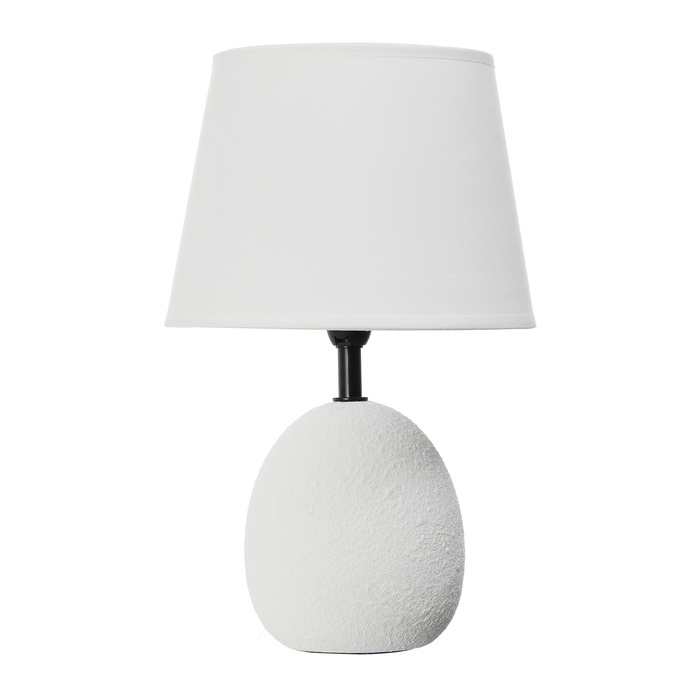 Лампа настольная "Притча" 1х40Вт Е14 белый 20х20х32см