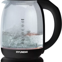 Чайник HYK-S3809 1.7л. 2200Вт черный