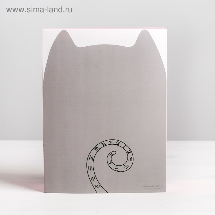 Коробка кондитерская, упаковка, &laquo;Котик&raquo;, 20 х 15 х 5 см