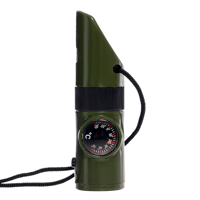 Набор героя &laquo;Разведчик&raquo;, 6 в 1: свисток, компас, фонарик, термометр, зеркало, лупа