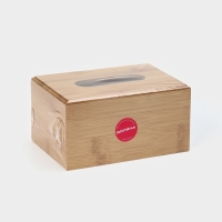 Салфетница Доляна &laquo;Комфорт&raquo;, 17&times;11&times;9 см, бамбук