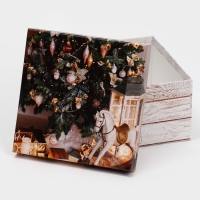 Набор подарочных коробок 6в1 &laquo;С Новым годом&raquo;, 10 х 10 х 6 - 20 х 20 х 11 см, Новый год