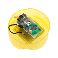 Садовый светильник на солнечной батарее &laquo;Тюльпан жёлтый&raquo;, 4.5 &times; 29 &times; 4.5 см, 1 LED, свечение белое