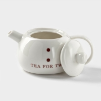 Набор керамический чайный &laquo;Чай для двоих&raquo;, 3 предмета: чайник 400 мл, 2 чашки 200 мл