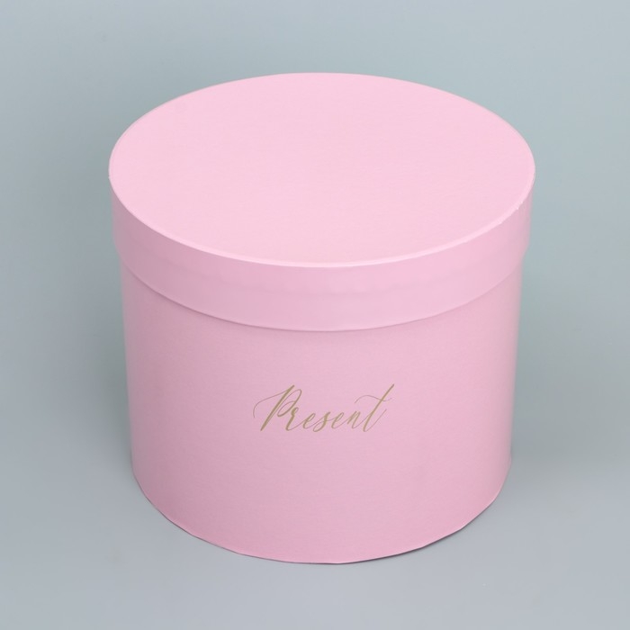 Набор шляпных коробок для цветов 4 в 1, упаковка подарочная, &laquo;Нежный&raquo;, 14 х 13 см - 20 х 17.5 см