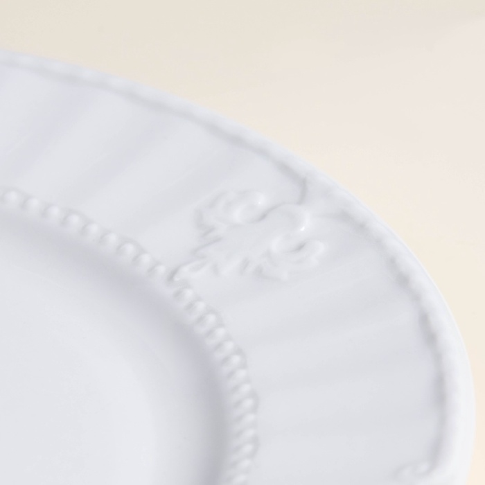 Набор тарелок SL Home "Винтаж фрэнч" 2 шт, d=22см, 22х22х1,9 см