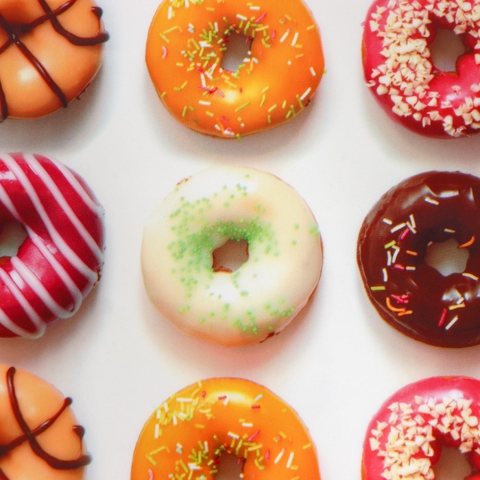 Поднос пластиковый прямоугольный Доляна &laquo;Самобранка&raquo;, 30&times;21&times;1,8 см, рисунок МИКС