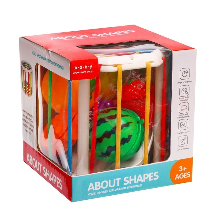 Развивающий сортер &laquo;Фрукты и Овощи&raquo;, МИКС