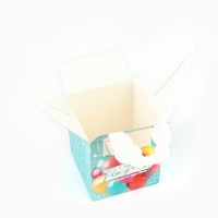 Коробка складная &laquo;Яркие шары&raquo; 14 х 16 х 14 см