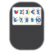 Незапинайка - защитная накидка на сиденье автомобиля &laquo;Учимся считать&raquo;, 67х47,5 см