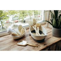 Корзина для хранения плетёная ручной работы LaDо́m &laquo;Рита&raquo;, 34&times;23&times;14 см, цвет серый