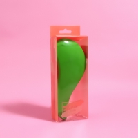 Расчёска массажная, 8 &times; 18,5 см, PVC коробка, цвет МИКС