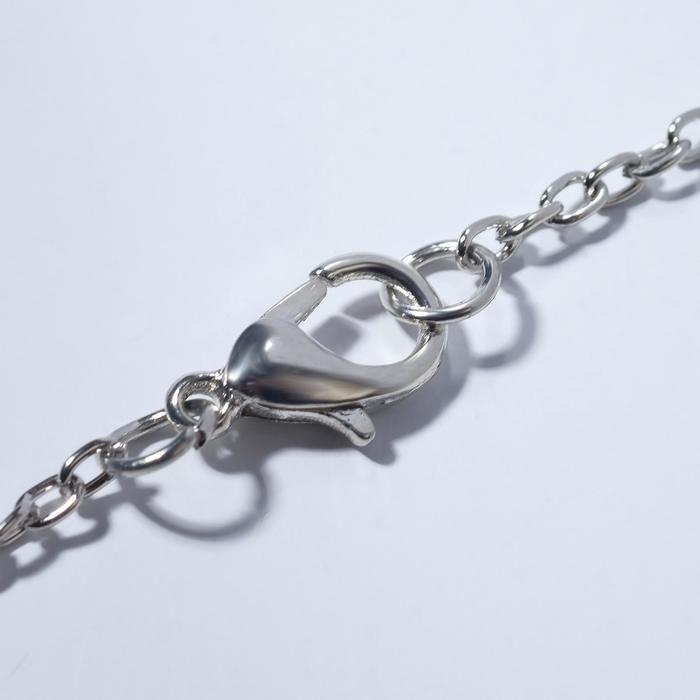 Колье &laquo;Мармеладный мишка&raquo; компания, цветное в серебре, 50 см