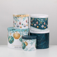 Набор подарочных коробок 5 в 1 &laquo;Время волшебства&raquo;, 13 х 14‒19.5 х 22 см, Новый год