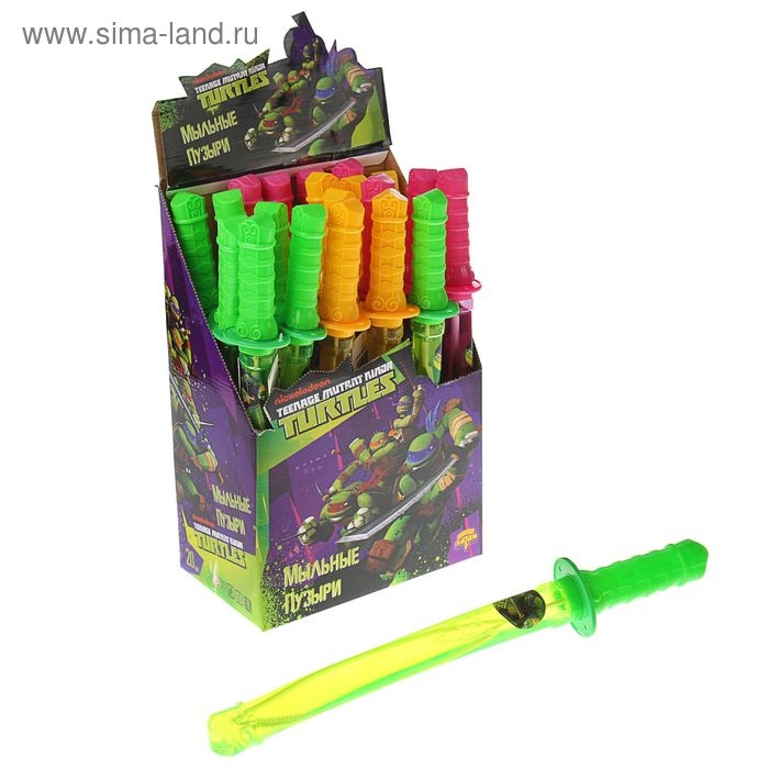 Мыльные пузыри &laquo;Меч&raquo;, Черепашки Ниндзя, 120 мл