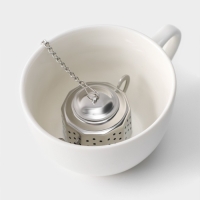 Ситечко для чая из нержавеющей стали Magistro &laquo;Чайник Vent&raquo;, цвет серебристый