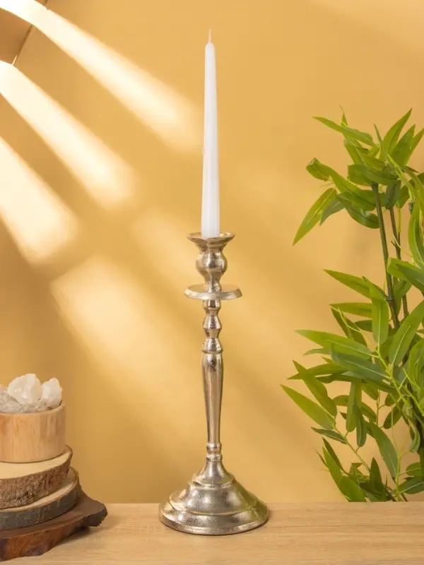 Подсвечник "Великолепный век" алюминий 13х13х33 см