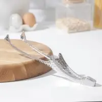 Щипцы кухонные &laquo;Жираф&raquo;, нержавеющая сталь