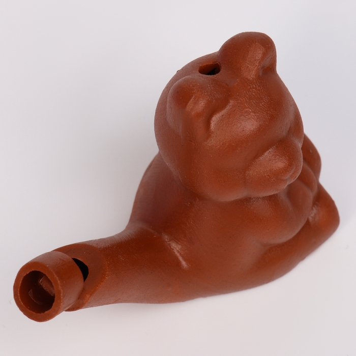 Свистулька керамическая &laquo;Мишка&raquo; для росписи 3,5 &times; 6,5 &times; 5,5см