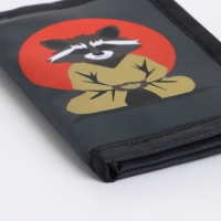 Кошелёк детский на липучке &laquo;Выбражулька&raquo;, цвет тёмно-серый