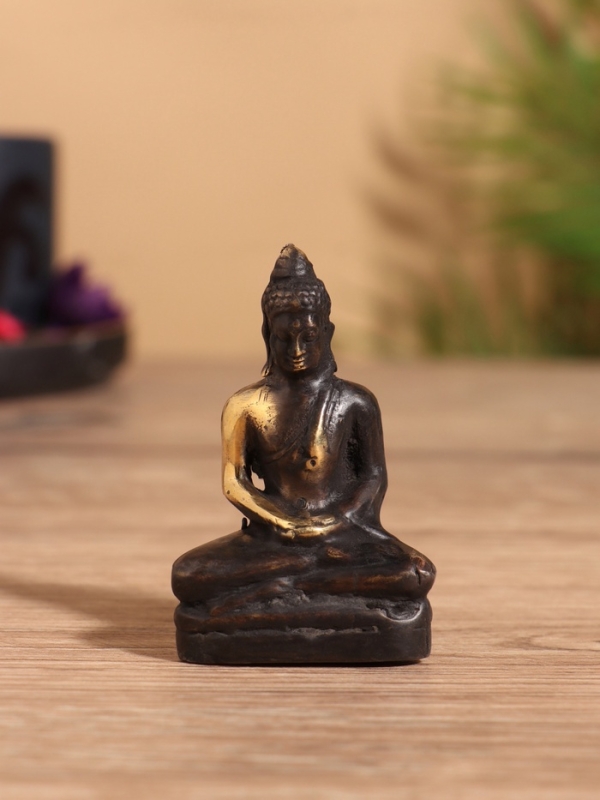 Сувенир бронза "Будда" 4х2х6 см