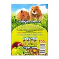 Корм "SEVEN SEEDS  SPECIAL" для хомяков, с фруктами, 400 г