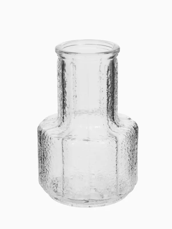 Ваза настольная стекло "Миниатюра" (набор 12 шт) 8-13 см, прозрачный