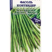 Семена Фасоль Контендер /Сотка/ 5г/ спарж. ранняя куст. 20см зеленые /*400
