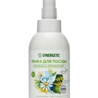 Пенка для мытья посуды Synergetic &laquo;Ромашка и липовый цвет&raquo;, 500 мл