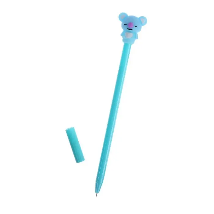 Ручка - прикол Calligrata &laquo;Зверушки&raquo;, гелевая, МИКС