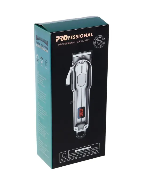 Машинка для стрижки LTRI-22, серебристая, 2.5 Вт, 1,5/3/4,5/6 мм, масло, кисточка, USB