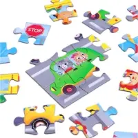 Пазл &laquo;В городе&raquo;, 24 элемента