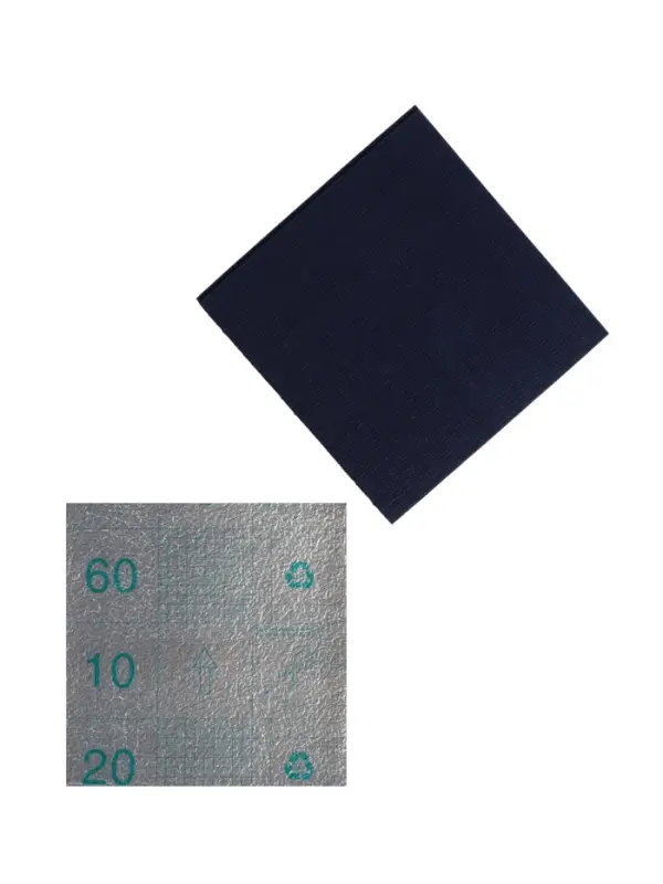 Самоклеящийся ковролин 30х30см, синий