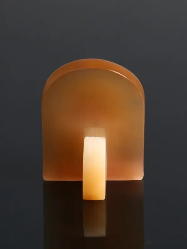 Икона Господь Вседержитель, 6х5 см, селенит