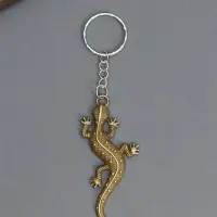 Брелок металл "Ящерица" 7,2х3,3 см