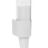 Стаканодержатель LCH-02, 70 стаканов, крепление шуруп, белый