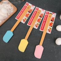 Лопатка Доляна &laquo;Домашний помощник&raquo;, 28&times;5 см, цвет МИКС