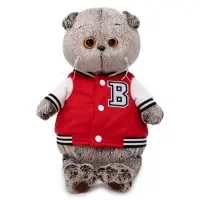 Мягкая игрушка &laquo;Басик в клубной куртке&raquo;, 22 см