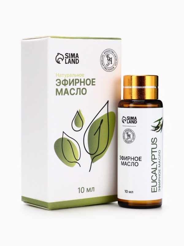 Эфирное масло "Эвкалипт", 10 мл, с пипеткой