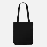 Шопер B4, черный с черными ручками