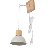 Светильник "Нью-Джерси" 1х40Вт Е27 белый