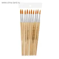 Кисть нейлон № 11, круглая