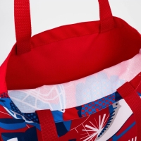 Сумка шоппер Putin team, 35 х 40 х 0.5 см, красная